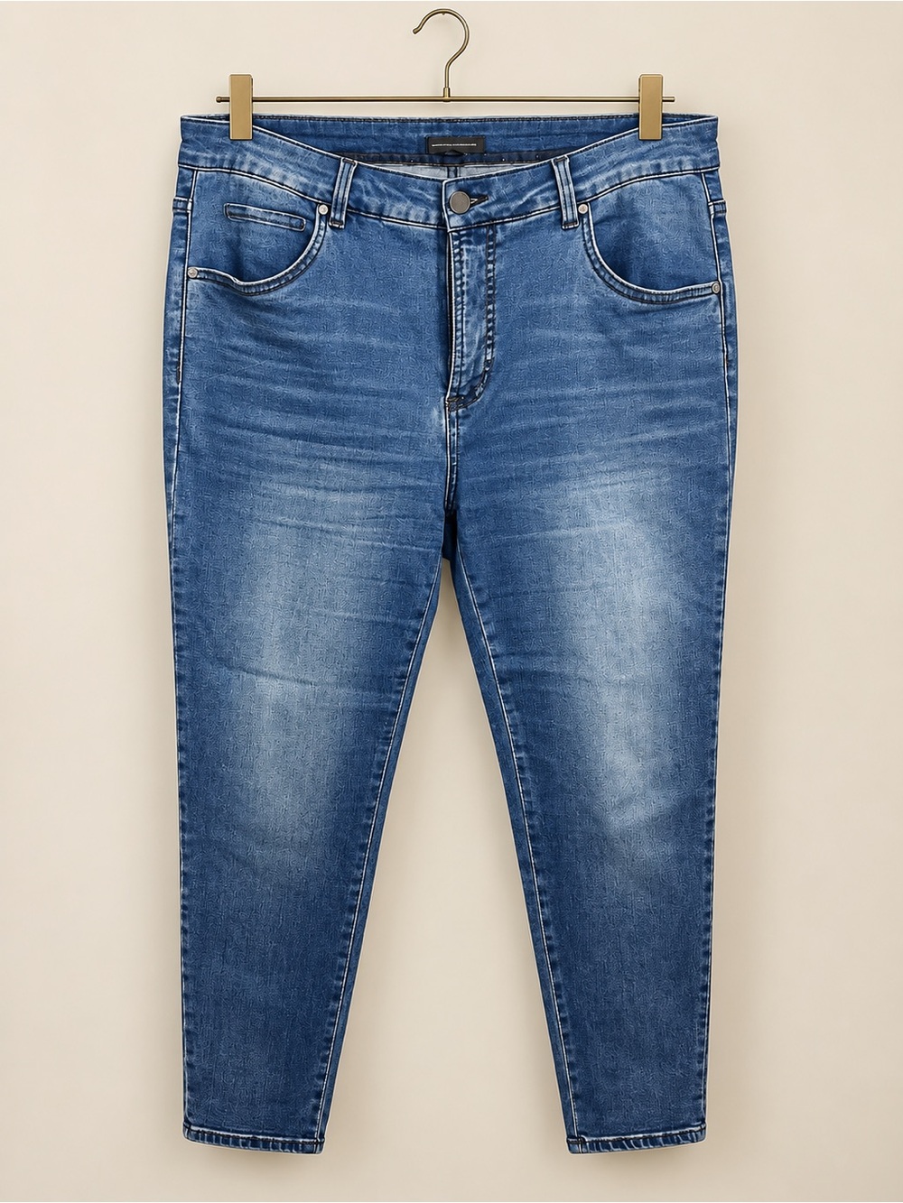 Universal Standard High Rise Skinny Jeans Size 14 Medium Blue Wash